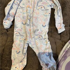 Dinosaur Print Kids One Piece